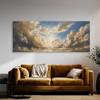 Sense Canvas Cloud Sky Sunlight Warmth 30 Canvas Art - Home Decor Wall Art Print Poster Painting Medium 30x12 / 1.5" view 3