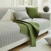 Couch Cover Washable Sofa Cover, 1-Piece Sofa Slipcover Furniture Protector, Sectional Couch Covers Sofa Cushions, Chenille Couch Slipcover Protector for Living Room Furniture,Light gray-35"x35" view 3