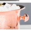 Insulated Ice Bucket Thickened Stainless Steel Ice Bucket Binaural Handle Restaurant Bar Wine Champagne Bucket Drink Ice Bucket Desktop Vase Ice Bucket for Bar view 3