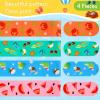Boao 4 Pack Towel Bands for Beach Chair, Pool & Cruise Essentials, Elastic and Windproof, Towel Chair Clips Lounge Strap Holder, Cruise Ship Accessories (Fruit) view 3