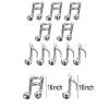 10PCS Music Note Balloons Silver Aluminum Birthday Party Balloon Music Themed Party Supplies Baby Shower Party Wedding Decorations view 2