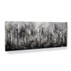 Sense Canvas Botanical Charcoal 49 Canvas Art - Home Decor Wall Art Print Poster Painting Small 20x8 / 1.5" view 1