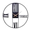 KMHHAG Wall Clock Nordic Creative Fashion Personality Iron Art Silent Quartz Watch Livingroom Bedroom Kitchen Home Decor view 1