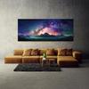 Sense Canvas Galaxy Landscape Photograph 32 Canvas Art - Home Decor Wall Art Print Poster Painting Large 40x16 / 1.5" view 3