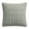 Michael Amini Renue Foster Fennel Pillow Set of 2 Square Cushions 100% Polyester Durable Fabric Soft Filling Decorative Accent for Living Room Couch Bed Lounge view 1