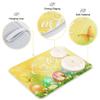 Spring Easter Eggs Butterflies Dish Drying Mat 18x24 Absorbent Yellow Dishes Pad Dish Drainer Mat Protector for Kitchen Fast Dry view 4