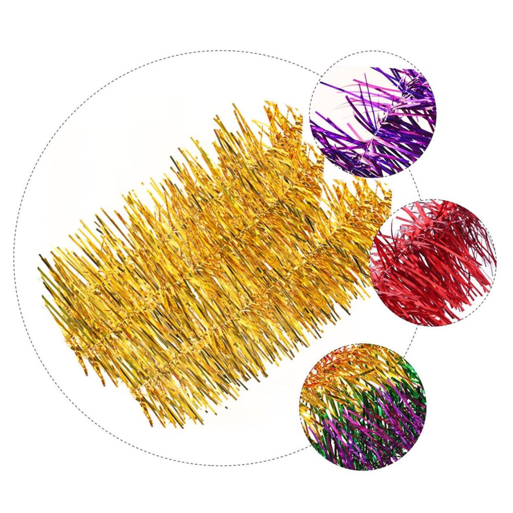 PRETYZOOM 10pcs Sparkling Hanging Garland Random Color Festive Decoration for Parties Events Home Lightweight Easy Christmas Weddings Celebrations