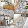 HEBE Hallway Runner Rug 2'x6' Washable Vintage Distressed Area Rugs Non Slip Laundry Rug Runner Boho Floor Carpet Runners for Hallways Entryway Laundry Room Kitchen Bathroom view 4