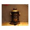 NOLLAM Bote de Basura Industrial Wind Fire Hydrant Trash Can Retro Wrought Iron Pedal Type Garbage Bin w/Inner Bucket 3.1gallon Capacity for Bar Restaurant Patio Kitchen Office, Bronze view 1