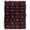 University of Utah Blanket, 60"x80" Logo Pattern Silky Touch Super Soft Throw Blanket view 2