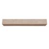 Ekena Millwork 8"H x 6"D x 66"W Rustic Sawn Heritage Timber Faux Wood Fireplace Mantel, Vanilla Chai view 4