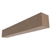 Ekena Millwork 10"H x 8"D x 60"W Rustic Sawn Heritage Timber Faux Wood Fireplace Mantel, Sandstone view 1