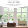 1pc Creative Retro Tissue Box Holder Napkin Dispenser for Home Office and Car Stylish Paper Towel Organizer for Bathroom and Living Room Practical and Decorative Storage view 4