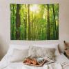 Asudfjgh Custom Wall Tapestry with Name and Signs, Personalized Backdrop for Wedding Birthday Fathers Mothers Valentines Day Gift, Horizon 40"x30" view 3