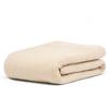 9Threads Queen Size Multipurpose Blanket, 100% Extra Long Staple Cotton, Soft & Breathable Herringbone Weave, Beige, Lightweight, Machine Washable, All-Season Throw Blanket for Bedroom & Travel view 1