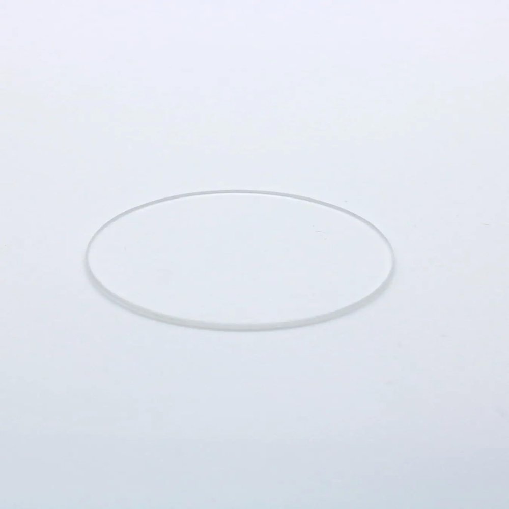 Liulijun Round Multi-Dimensional Fused Quartz Glass Transparent Transparent 275nm UVC and IR JGS2 Optical (Color : Clear, Size : 100MM_4MM)