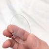 Liulijun Round Multi-Dimensional Fused Quartz Glass Transparent Transparent 275nm UVC and IR JGS2 Optical (Color : Clear, Size : 100MM_4MM) view 2
