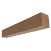 Ekena Millwork 8"H x 6"D x 84"W Rustic Sawn Heritage Timber Faux Wood Fireplace Mantel, Warm Caramel view 1