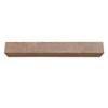 Ekena Millwork 8"H x 6"D x 84"W Rustic Sawn Heritage Timber Faux Wood Fireplace Mantel, Warm Caramel view 4