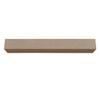 Ekena Millwork 8"H x 6"D x 66"W Rustic Sawn Heritage Timber Faux Wood Fireplace Mantel, Natural White Oak view 4