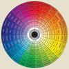 HomeLoft Basics The Emotional Color Wheel Art Print Psychology of Color Emotion Wheel Poster Home Office Wall Decor Unframed (24 x 24) view 1