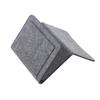 DEARMAMY 2pcs Felt Sofa Storage Hanging Bag Multifunctional Bedside Organizer for Sundries and Magazines for Dorm Rooms Bunk Beds and Spaces Grey view 2