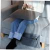 DEARMAMY 2pcs Felt Sofa Storage Hanging Bag Multifunctional Bedside Organizer for Sundries and Magazines for Dorm Rooms Bunk Beds and Spaces Grey view 4