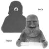 Moai Statue Paper Towel Holder Resin Kitchen Organizer Decor view 4