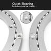 NILZA Rotating Bearing Heavy Duty Lazy Susan Swivel Plate Hardware, Turntable Bearing Aluminum Silent Ball Bearing, Lazy Susan Bearing 8in 16in 20in 24in 32in (Size : 990mm(39in)) view 3