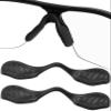 Betterun Black Replacement Nose Pads Pieces for Oakley Radar Path/Radar EV Path/RadarLock Path/Radar Pace OO9182 OO9183 Sunglass view 1