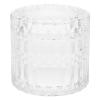 DEARMAMY Glass Storage Jar Lid Multi-functional Candy Container Elegant Glass for Snacks Dried Foods and Candle Storage for Home Decor and Organization view 1