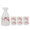 PRETYZOOM Japanese Sake Pot Set Cups Ceramic Sake Serving Pot Japanese Made Saki Set for Parties view 1