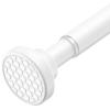 1PCS White Shower Curtain Rod+1PCS Black Shower Curtain Rod view 2