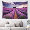 LZQPOEAS Lavender fields Tapestry Wall Hanging for Living Room 60 x 51 in Tapestry for Bedroom Home Decor Tapestries Wall Art Hanging Personalized Wall Blanket Wall Hanging Decor for Party Supplies view 1