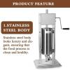 3L Churros Maker Machine,Commercial Latin Fruit Donut Machine Stainless Steel Spanish Churro Filler Machin Manual Churros Cream Filling Machine For Kitchen Restaurant view 2