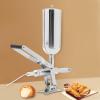 5L Manual Spanish Churro Filler,Commercial Stainless Steel Spanish Latin Fruit Machine,Churro Donut Cream Filling Machine For Kitchen Restaurant Cafeteria Bakery view 2