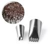 LuckQi New Five Hole Lines Drawing Nozzles Stave Sheet Music Noodle Shape Nozzles Cake Bake Icing Piping Tip Kitchen Cake Decor Tool (Size : 1PC 2F) view 4