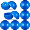 50pcs Hollow Lotto Raffle Ball | Raffle Drawing Balls | Plastic Bingo Balls Only | Lottery Ball | Vending Machine Capsules | Plastic Bingo for Game Party Prizes, Blue view 1