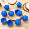 50pcs Hollow Lotto Raffle Ball | Raffle Drawing Balls | Plastic Bingo Balls Only | Lottery Ball | Vending Machine Capsules | Plastic Bingo for Game Party Prizes, Blue view 2