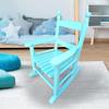 Kids Rocking Chair, Toddler Rocking Chair, Childrens Rocking Chair Porch Rocker Chair with Classic Rocker and Hardwood Construction, for Nursery, Indoor, Outdoor, Living Rooms, Bedrooms (Blue) view 1