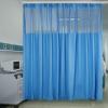 Room Divider Curtains, 12ft Wide x 8ft Tall Curtain Screen Partitions, Polyester Fabric Privacy Curtain with Mesh Top, Privacy Vertical Blinds Curtain Panel for Beauty Salons, SPAs, Clinics (Blue) view 2
