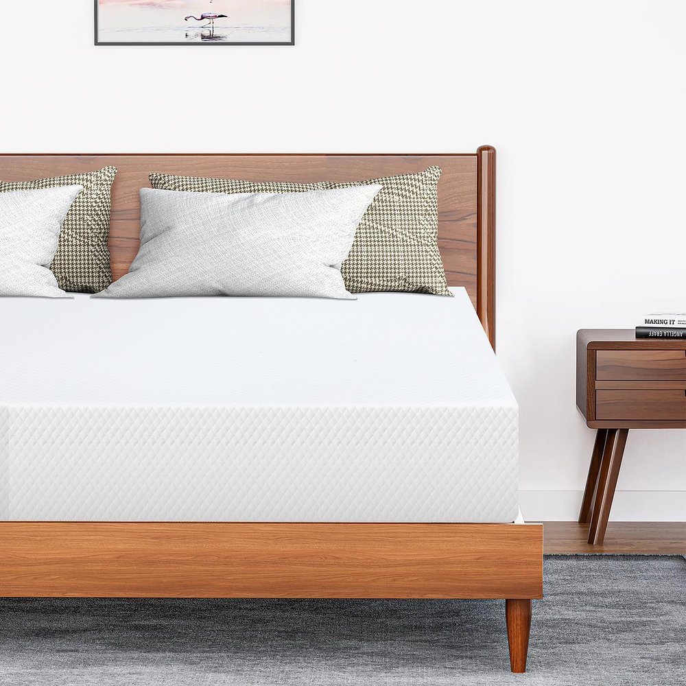 Dlewmsyic 14 Inch King Cooling-Gel Memory Foam Mattress in a Box - Medium Firm Bed for Cool Sleep & Pressure Relief, CertiPUR-US Certified King Size Mattress with Breathable Cover