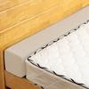 Bed Gap Filler/Mattress Space Filler, Mattress Extender for Twin/Full/Queen/King Bed, Close Gap(0-12") Between Mattress and Headboard or Wall, Stop Losing Your Pillows(Beige-LxWxD-54*8*6in) view 1