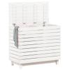 loibinfen Solid Wood Laundry Basket, Wooden Laundry Hamper, Wood Clothes Laundry Basket, White 34.8"x17.3"x29.9" Solid Wood Pine, -444 view 3
