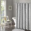 Gracie Mills Isabelle Geometric Metallic Lightweight Shower Curtain view 3