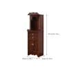 Guernsey Woollens Altar Cabinet Chinese Style Household Buddha Cabinet, Buddhist Altar, Buddha Statue Offering Table, God of Wealth Counter Puja Mandir for Home view 2