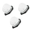 3-piece dust cup filter replacement for Shark SV780 SV728NC SV736 SV738 SV738C SV748 SV726N SV728N SV736R SV736CR vacuum cleaner view 1
