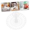 MAGICLULU 2pcs Pickling Jar Press Tool Portable Fermenting Supply Secure Clip for Easy Pickling Fits Standard Wide Mouth Jars Sturdy Design for Freshness and Flavor Enhancement for view 3