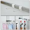 MAGICLULU 12pcs White Supermarket Shelf Hooks Thick Square Tube Display Hooks for Efficient Product Presentation Easy to Install Sturdy Design for Retail Racks view 4