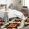 ZDABAOEC Native American Rug 3x5, Western Rugs for Bedroom Living Room Entryway, Southwestern Aztec Area Rug, Indoor Floor Home Decor Carpet, Machine Washable Non Slip Patterned Small Rug view 2